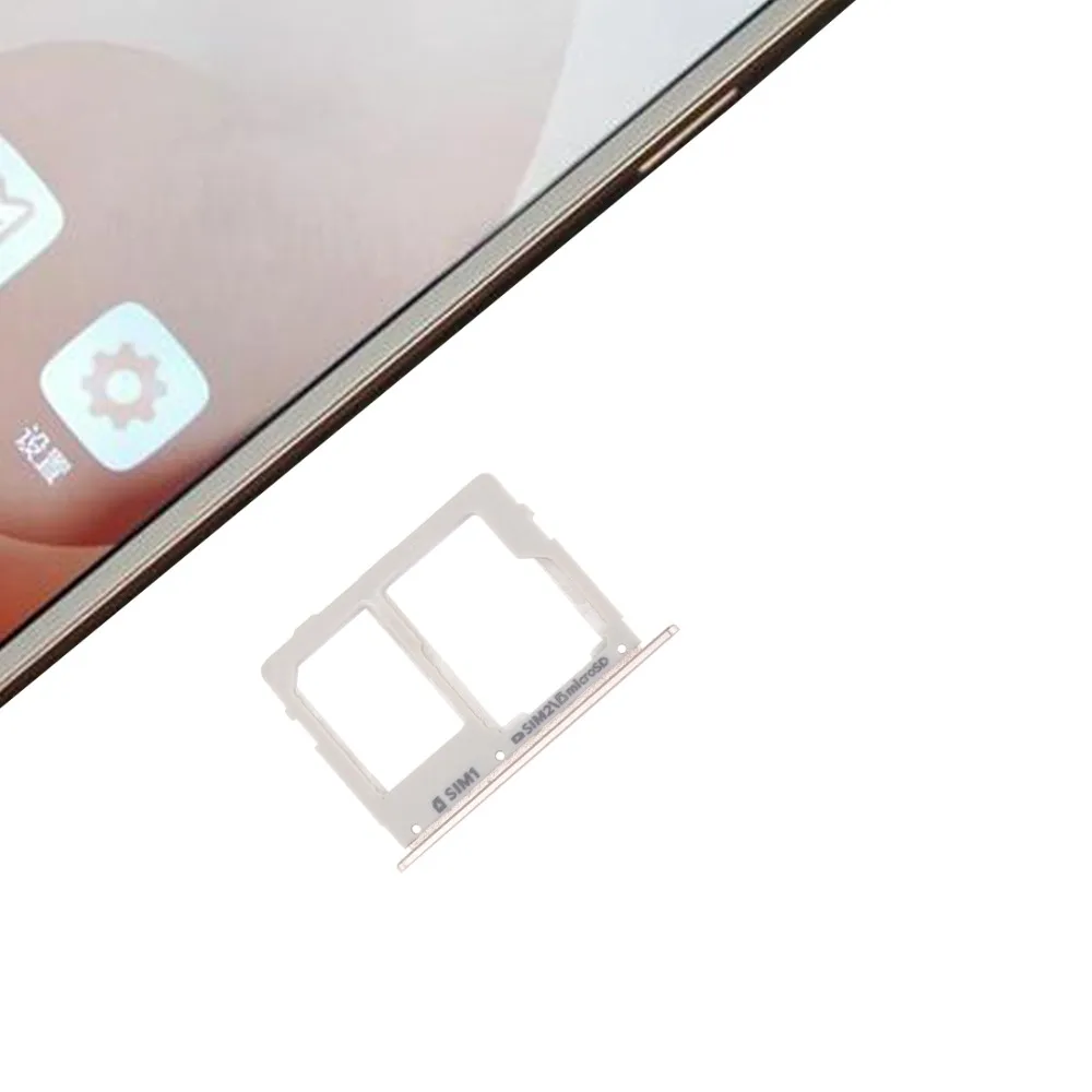 Ipartsbuy Nieuwe Sim-kaart Lade + Sim/Micro Sd Card Tray Voor Galaxy C7 Pro / C7010 & C5 pro/C5010