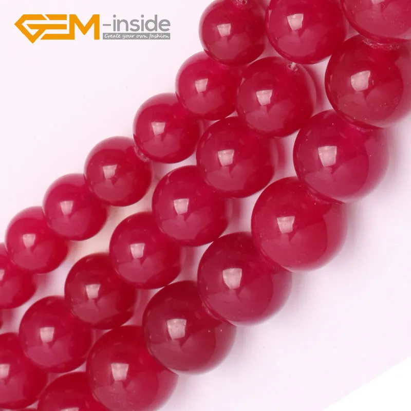 

4-16mm Round Faceted Plum Jades Gem stone Beads For Jewelry Making Beads Strand 15" DIY Wholesale Gem-inside