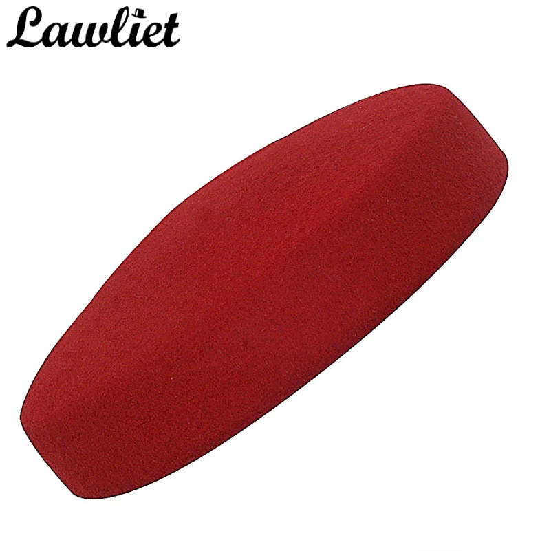 Lawliet Circle Women Headpiece Wool Felt Hats Pillbox Hats Fascinator for Womens Millinery Supply Hat Base Cocktail Hats