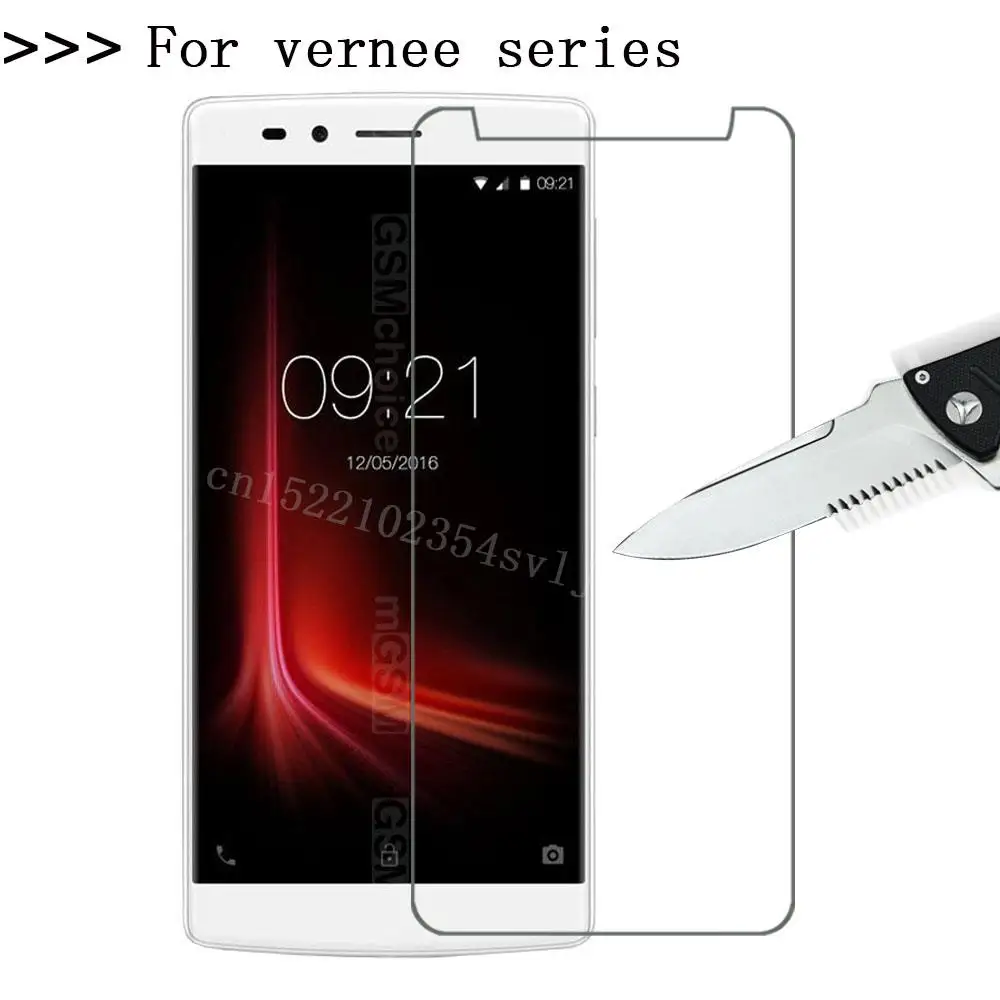 Smartphone Tempered Glass for Vernee X Active m5 Thor E Apollo X  lite Mars Explosion-proof Protective Film Screen Protector