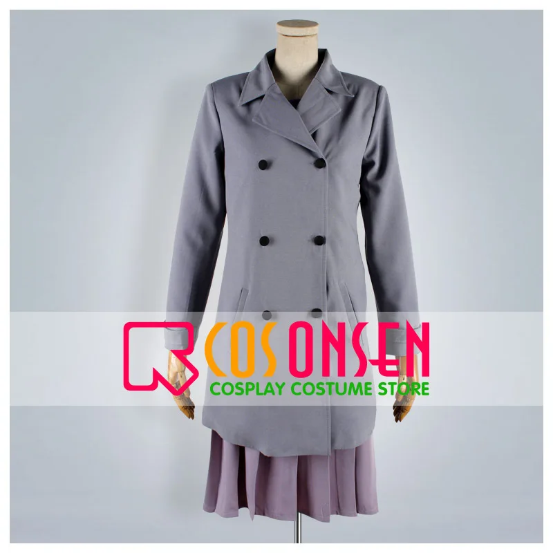 

COSPLAYONSEN Noragami Hiyori Iki Cosplay Costume Purple Uniform All Set All Sizes Custom Made