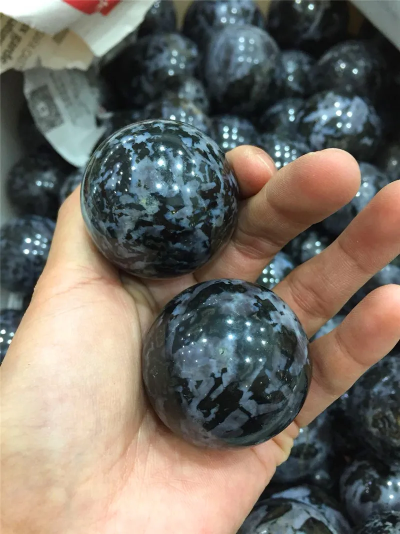 2pcs drop shipping natural serpentine Crystal gemstone sphere meditation reiki healing ophiolite crystal polished ball as gift