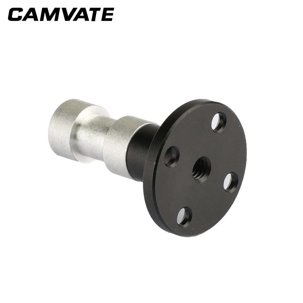 CAMVATE-Suporte de Suporte de Parede, Mesa, Teto, Pódio, Rosca Fêmea, Acessório de Suporte na Parede, 3/8 "-16