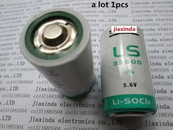 

HOT NEW LS33600 33600 3.6V 16500mah Instruments and equipment lithium battery PLC control in Li-ion batteries 1pcs/lot