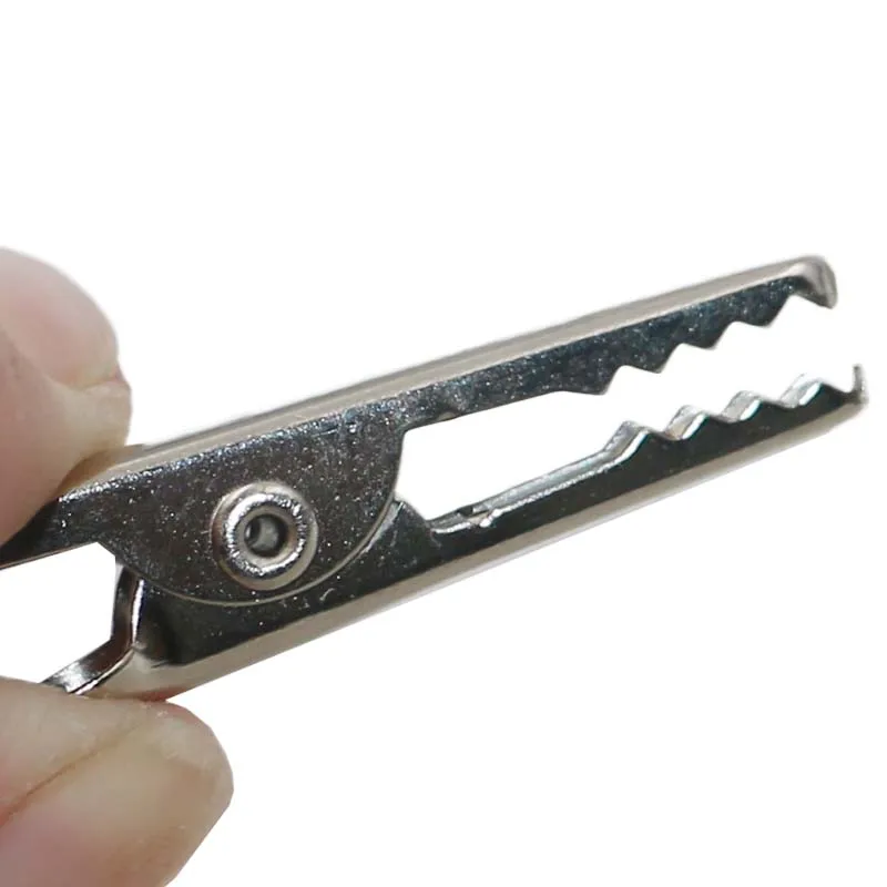 Lote de 25 uds. De clips de 4 pulgadas para manualidades, clip de alambre para tarjetas, notas, imágenes, fotos y notas, pinzas de cocodrilo para fiesta, accesorios para pastel y arcilla