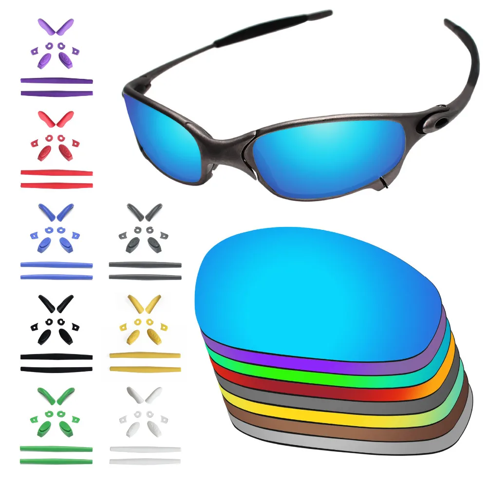 Bsymbo-Lentes de repuesto y Kit de goma para montura de gafas de sol, lentes de sol, lentes de protección, lentes de sol, lentes de protección, lentes de protección