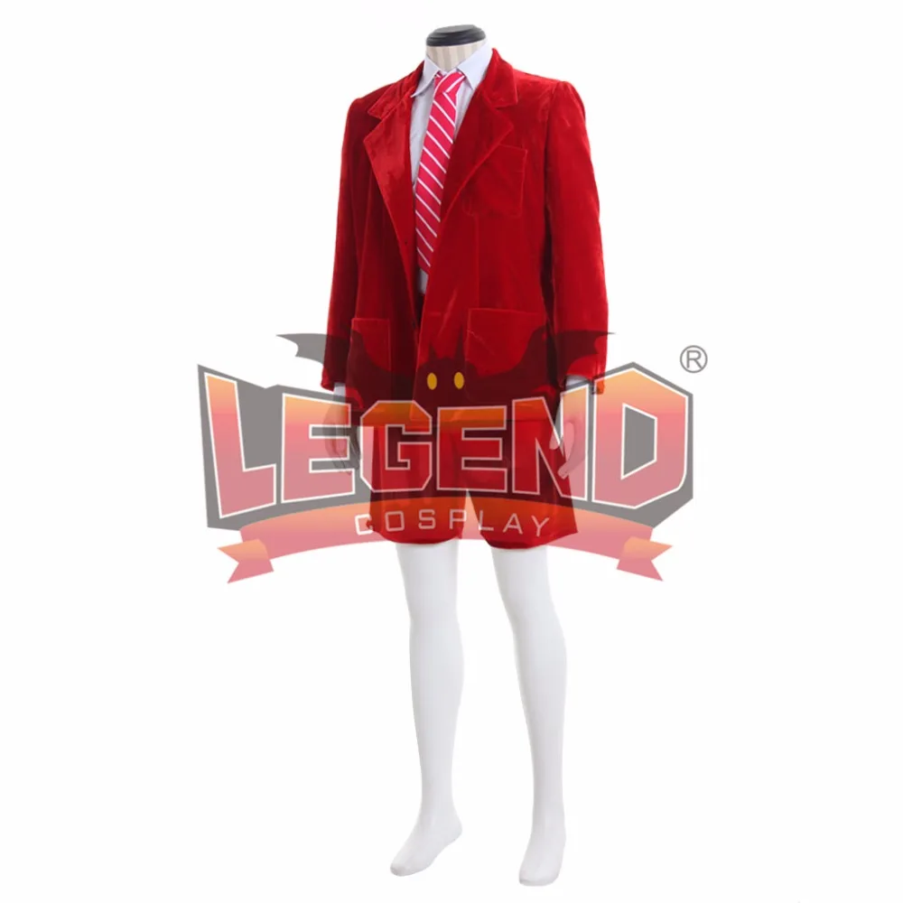 Band AC/DC Angus Young School Boy Uniform Cosplay Costume full set