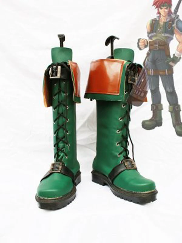 

The Legend of Heroes VI Agate Crosner Halloween Cosplay Boots Shoes Anime Party Cosplay Boots Adult Men Shoes