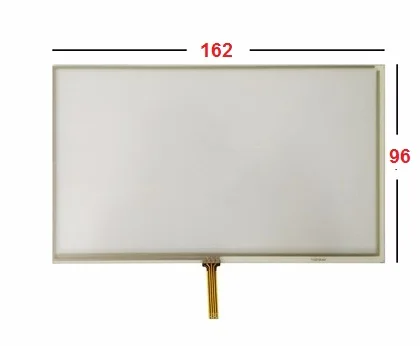 10pcs/lot New 7 inch resistance touch screen 162*96 mm (welded)