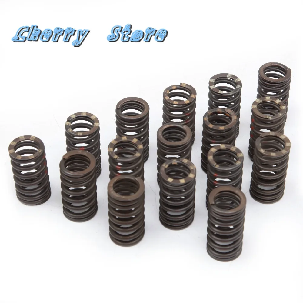 06E 109 623 H 16Pcs Engine Intake Exhaust Valve Spring Kit For VW Jetta Passat Tiguan For Audi A4 Q5 2.0T 06E109623A