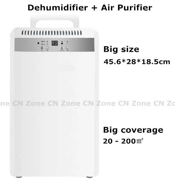 Darmowa wysyłka duże osuszacze osuszacz powietrza duże pokrycie pochłaniacz wilgoci deshumidificador suszarka oczyszczanie powietrza domu