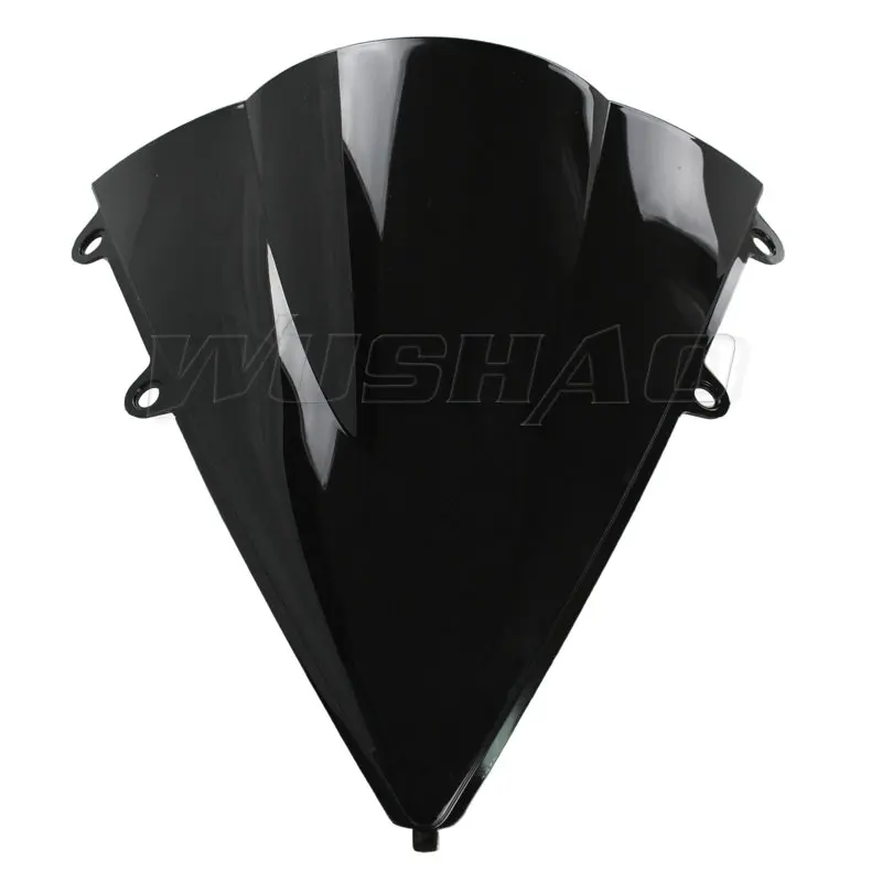 Motorcycle Double Bubble Windshield WindScreen Screen For 2012 13 2014 2015 2016 Honda CBR1000RR CBR 1000 RR SP Fireblade Black