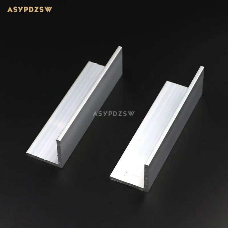 

2 PCS Angle aluminum heat sink for DIY Audio project L20 Power amplifier DIY match heat sink