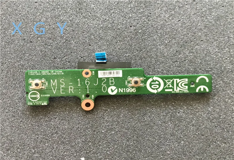 Original MS-16J2B MS-1792B FOR MSI TOUCHPAD BUTTON BOARD W/C PE70 2QD GE70 PRESTIGE MS-1792 MS-1791 MS-1794 100% Test OK