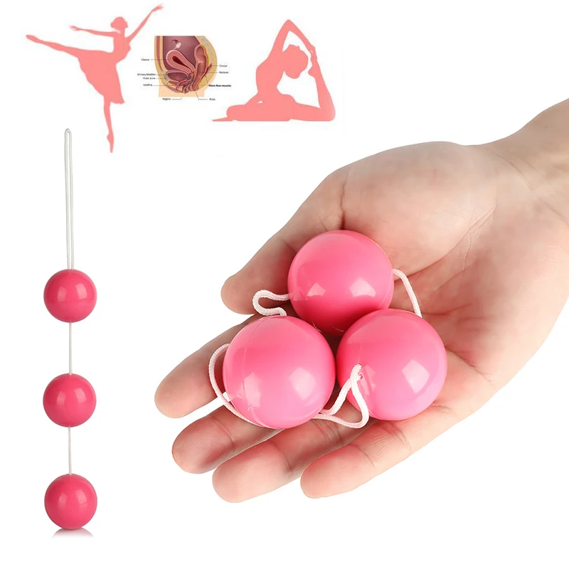 

Sex Vagina Ball Kegel Balls No Vibrator Geisha Ben Wa Ball Shrink Yin Vagina Tighten Exerciser Sex Machine Adult Toys for Women