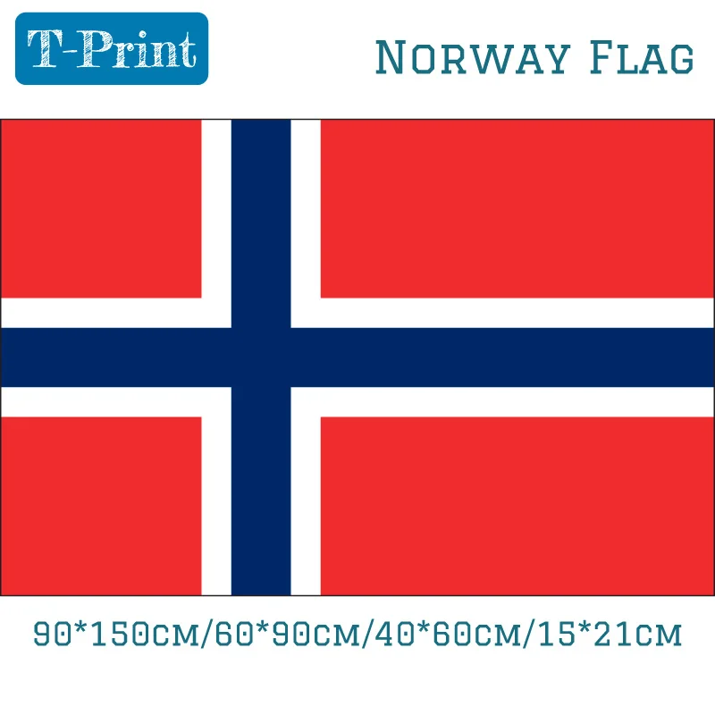 90*150cm/60*90cm Norway National Flag Kongeriket Norge  Flag banners and flags decoration