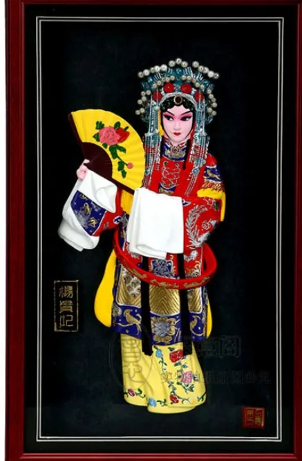 Decoration Arts crafts girl gifts get married Picture frames, relief, Beijing opera characters, pendants, Chinese wind Festival,