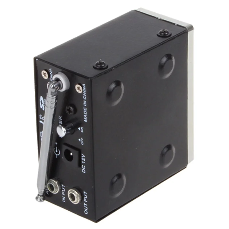 12V Auto Car Power Amplifier MP3 SD USB Audio Player Reader FM Radio 4-Electronic Keypad Support USB SD MMC Card with Remote