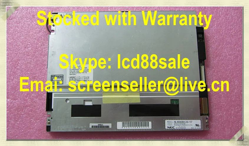 

best price and quality NL8060BC26-17 industrial LCD Display