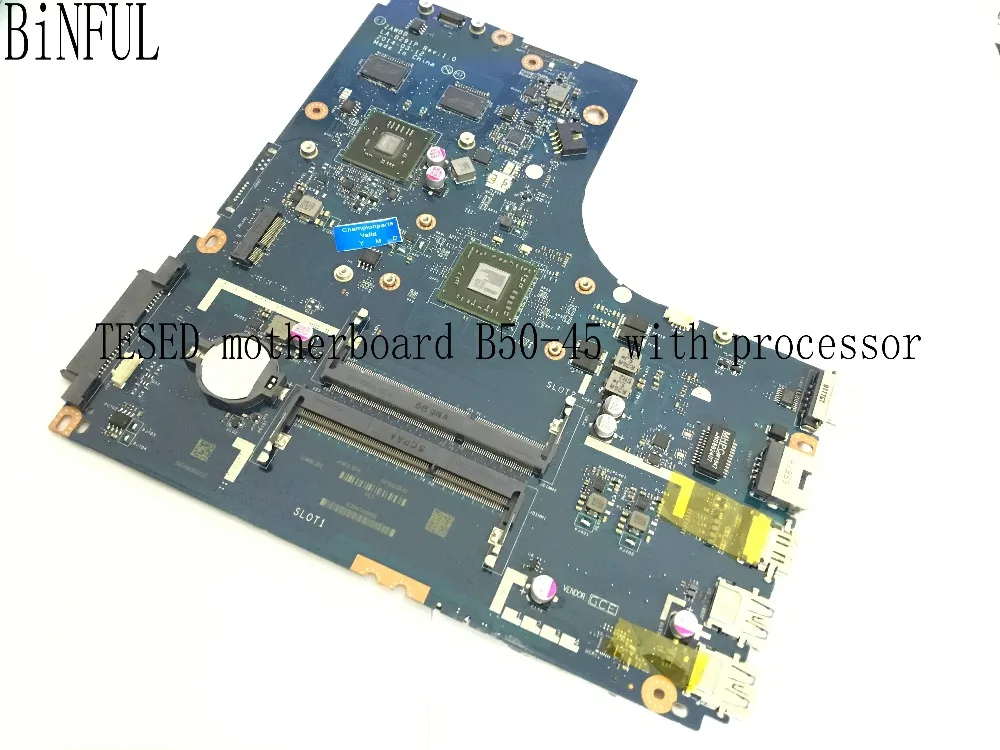 FAST SHIPPING BRAND NEW ZAWBB LA-B291P MOTHERBOARD FOR LENOVO B50-45 NOTEBOOK ,PROCESSOR  E1-6010