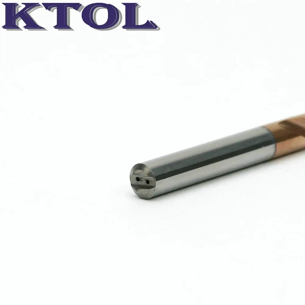 1 pc CED5.1-6. 0 millimetri di Titanio Carburo di Tungsteno Punte per Metallo 3D Torsione Ferro Acciaio Trapani Fresa Strumento Interno di Raffreddamento