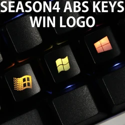 Novelty Shine Through Keycaps ABS Etched, light,Shine-Through win 98 xp 10 vista 8 7 oem profile red black