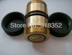 Guangming 007 Guide Wheel Assembly with Brass Sleeve/ Seat and NMB 625 Bearings dia.50xL80mm for Ningbo Fumao Wire Cut EDM Parts