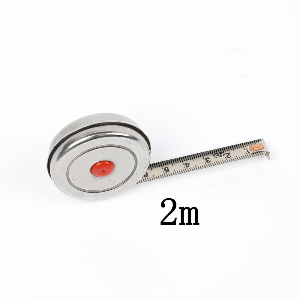 New Arrival 1m 2m 3m Mini Retractable Tape for Home Factory Office Stainless Steel Woodworking Tape Measure