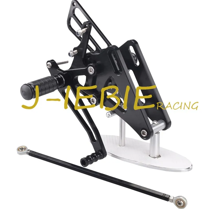 CNC Racing Rearset Adjustable Rear Sets Foot pegs Fit For Honda CB400 VTEC1 VTEC2 VTEC3 VTEC4 1999-2008 BLACK