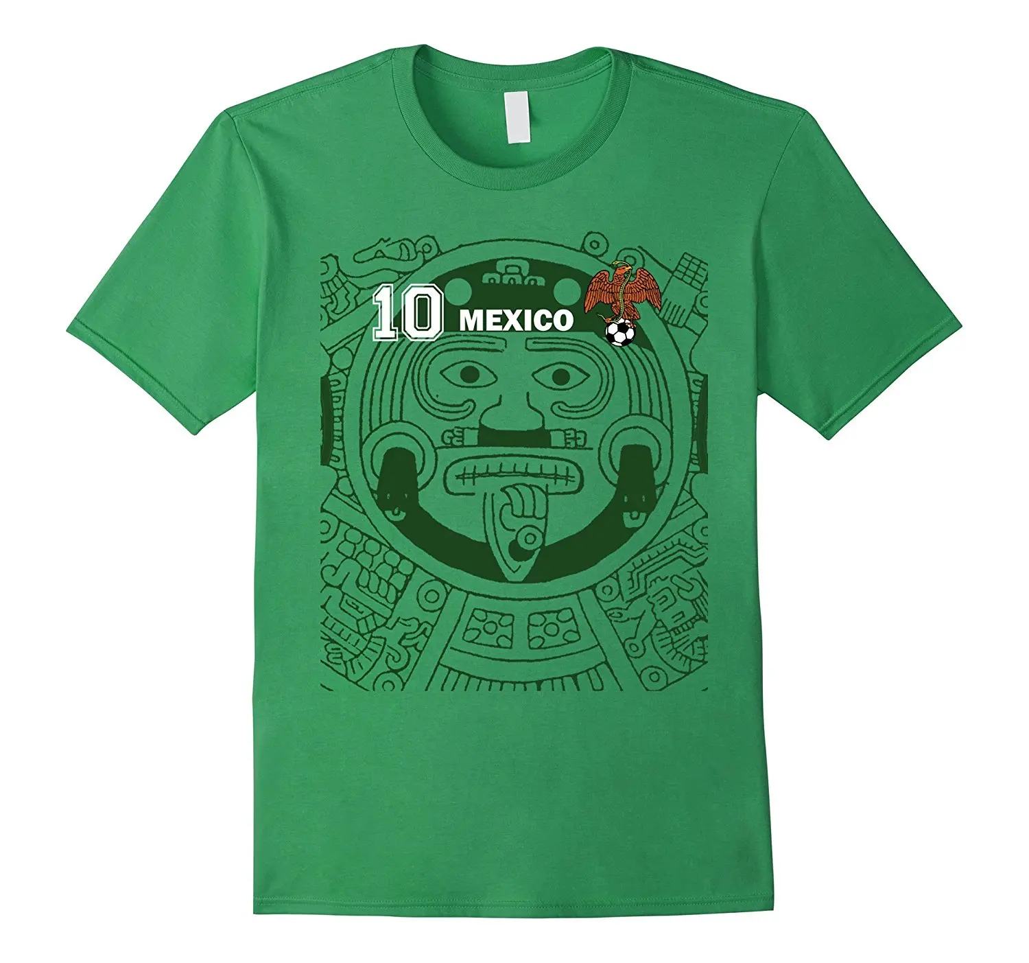 New Unisex T Shirt Custom Printed Personalized T-Shirts Mexico Soccers Jersey Shirt Footballer Flag Urban T Shirts