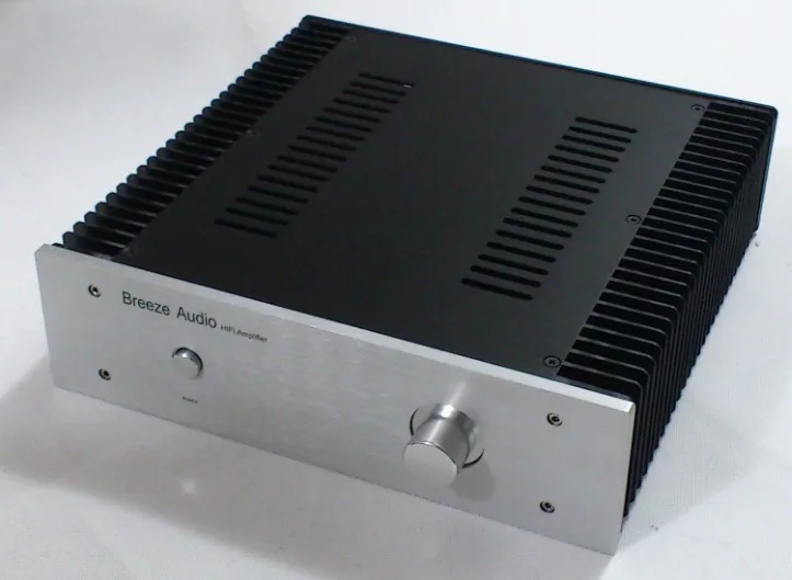 NEWFull aluminum Power amp Enclosure Case W:320mm X H:90mm X D:300mm