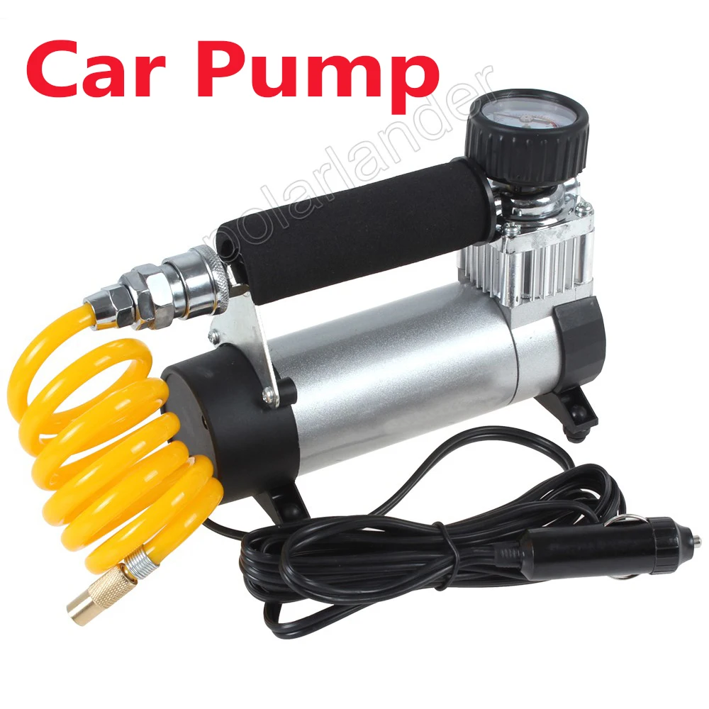 

100PSI Super Flow Tire Inflator Auto Portable Air Compressor Car Pump Car Tire Inflator 12V portable Car Wheels Inflator