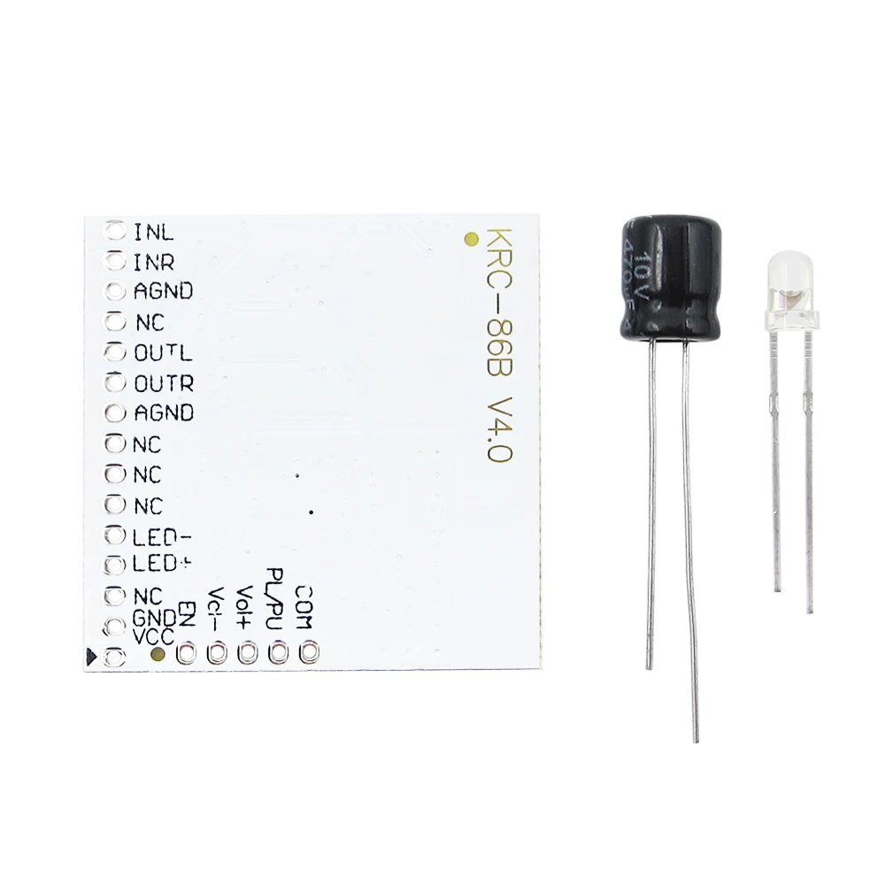 1pcs/lot Bluetooth Stereo Audio Modules Modification Wireless Speaker Amplifier Audio KRC-86B V4.0