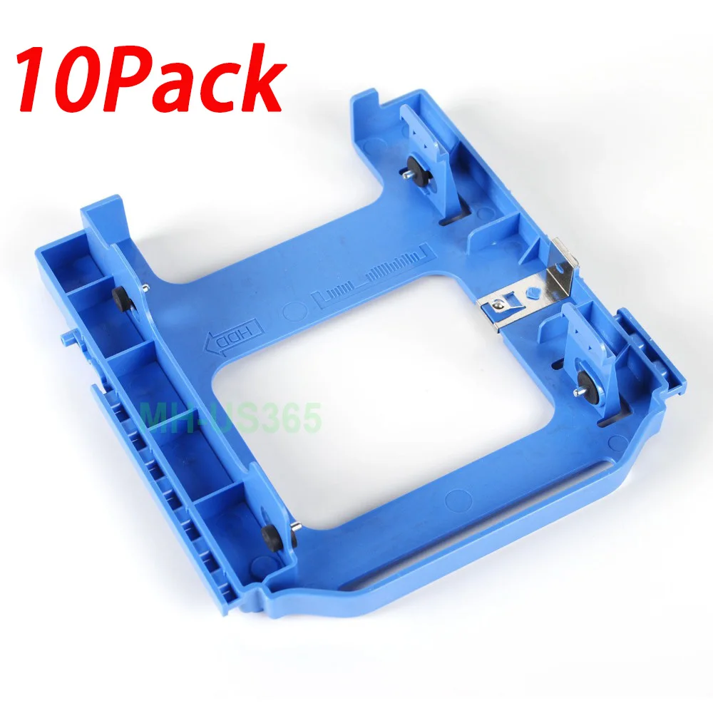 

Heretom 10PCS 3.5" Hard Drive Tray Caddy Bracket For Dell OptiPlex 3040 3046 3050 5040 5050 7050 7040 MT Bay 0CW33 w/Screws