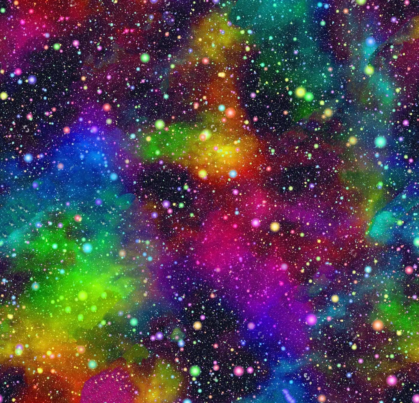 rainbow Universe Nebula Starry Multicolor Space Glitte Galactic Texture backdrops   Computer print wall background