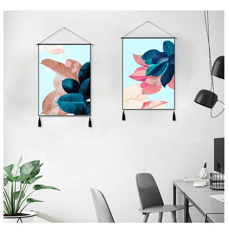 

mylb Wall Art Canvas Painting Wall Pictures For Living Room Nordic Succulent Cactus Decoration