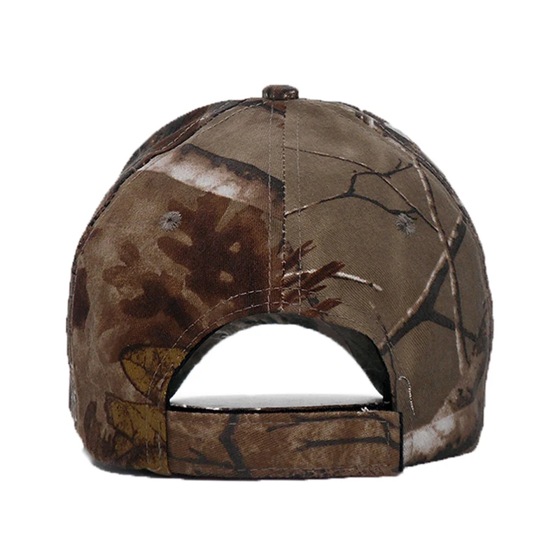 New Camo Baseball Cap Fishing Caps Cotton Men Outdoor Hunting Camouflage Jungle Hat Embroidery Dad Cap Summer Sun Hats