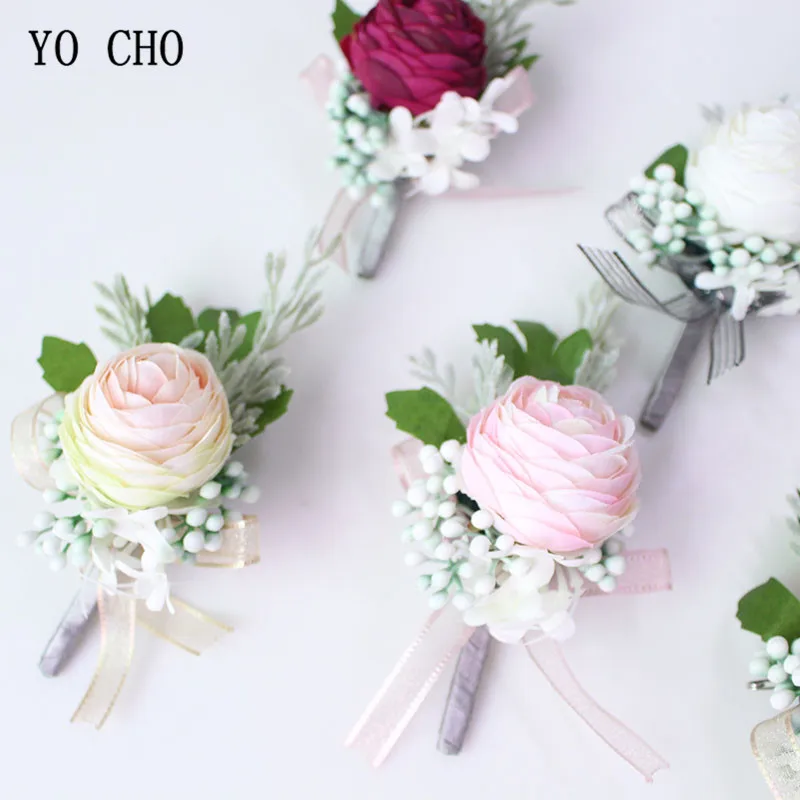 Hình Cho Đám Cưới Boutonniere Cưới Hoa Boutonniere Hoa Hồng Lụa Hôn Nhân Xòe Boutonnieres Chú Rể ĐẦM CƯỚI Phụ Kiện