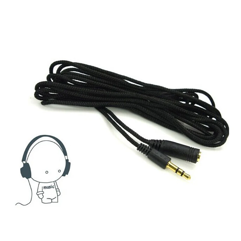 Vendita calda dettagli di alta qualità sul nuovo cavo di prolunga Audio Stereo F/M per cuffie 10ft/3M 3.5mm per Mp4 3