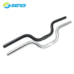 Fixed Gear Road Bicycle Aluminum Alloy Swallow-shaped Handlebar 25.4*22.2*580*100m'm Bike Handlebars CSW004