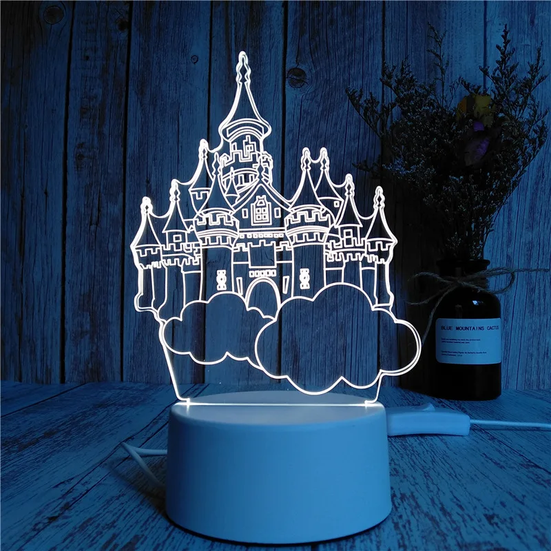 Novelty Light 3D Cartoon Lighting 2023 New Kids Baby Children Bedroom Lamp Soft Lighting Birthday Gifts LED Lights Night Lamp