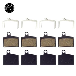 PCycling 4 Pairs Cycling MTB Bicycle Disc Brake Pads For Hayes Stroker Ryde, Dyno Sport Black Resin Mountain Bike Parts