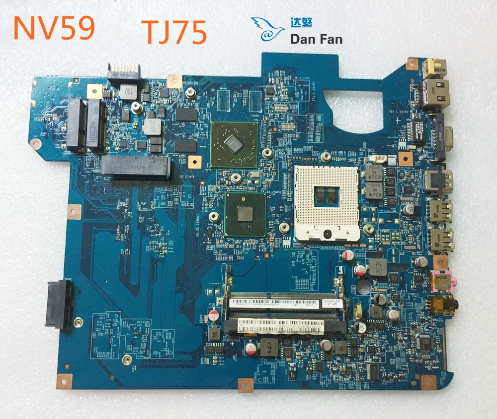 

For Gateway NV59 TJ75 Laptop Motherboard SJV50-CP 09284-1M 48.4GH01.01M Mainboard 100%tested fully work