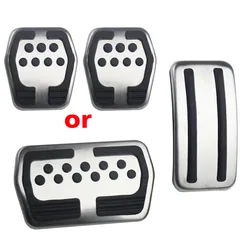Car-Styling Car Stainless Steel Car Pedal Pads Cover For Ford Focus 2 MK2 Focus 3 MK3 2005-2016 Car Styling Auto Accessories