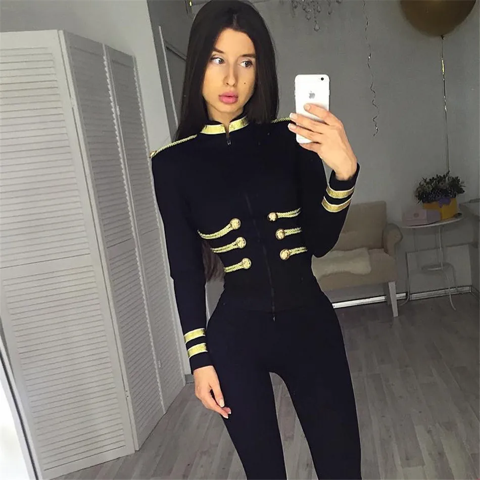 2024 New Summer Women Bandage Jacket Sexy O Neck Plus Size Outerwear Solid Short Coats Female Party Elegant Long Sleeve Jacket