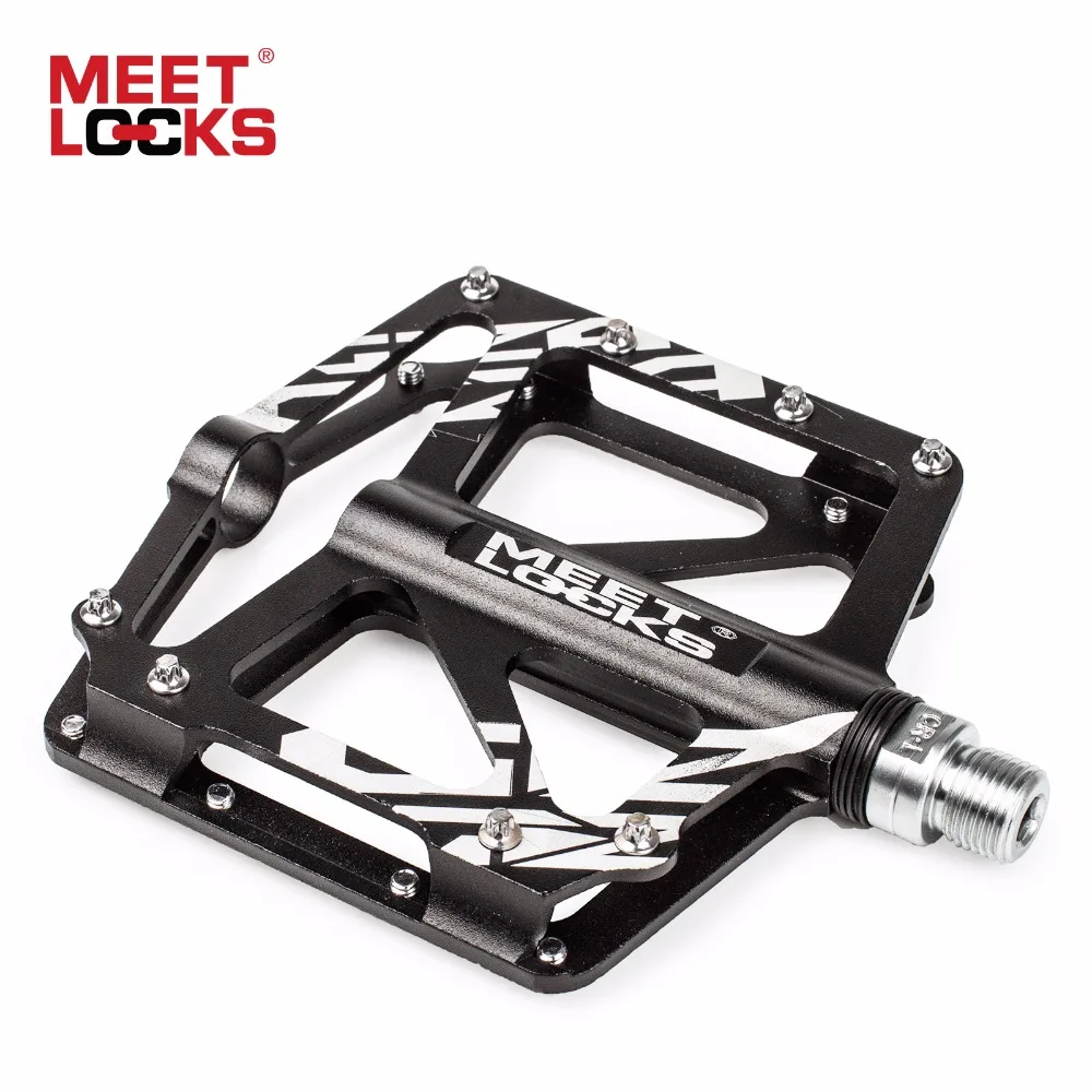 MEETLOCKS Bicycle Pedal Aluminum CRMO Bearing Triple Sealed CNC for Road Bike BMX MTB Altra-light pedales bicicleta carretera