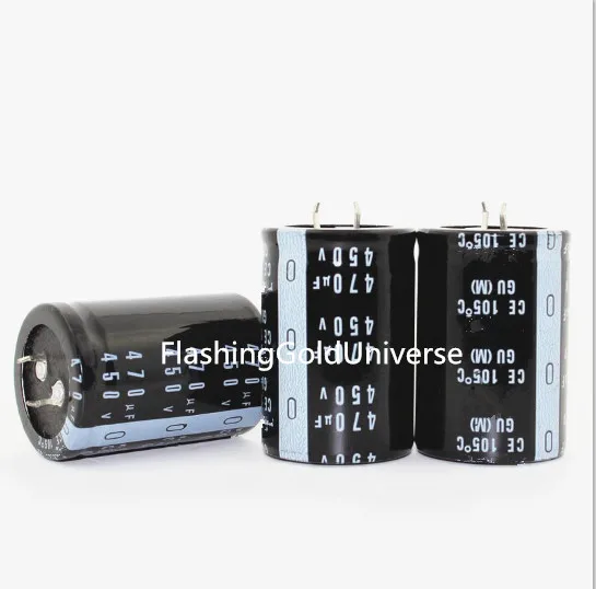 

450V 470UF 470UF 450V Electrolytic Capacitor volume 30*50 35*45 best quality