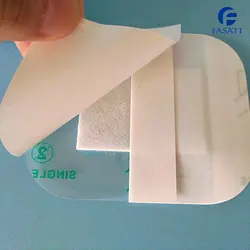 1pcs 6*7cm 9*10cm pue pu film wound care Waterproof Transparent Dressing with Absorbent Pad The product has expired