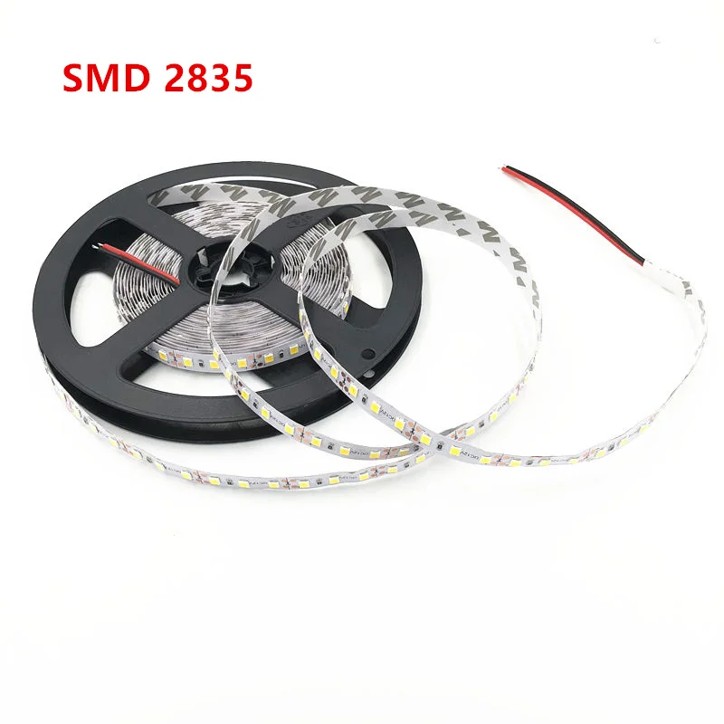 DC 12 V Volt Strip Led Light Tape 2835 RGB Waterproof 1 - 5 M 12V DC 60LED/M RGB Led Strip Tape Lamp Diode Flexible TV Backlight