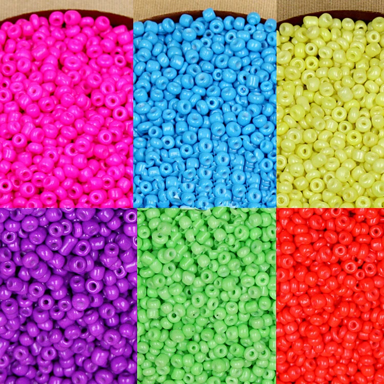 Hot selling 5000pcs 7 Colors 3mm Glass Seed Loose Spacer Beads for Jewelry Making & DIY Craft